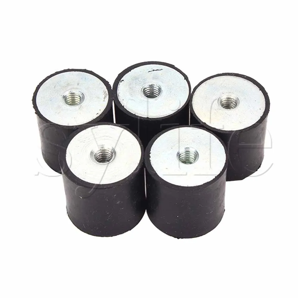 

DDM6 25x25MM Rubber Anti Vibration Mount for Air compressors diesel pack of 5