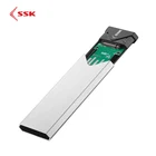 SSK алюминиевый сплав M.2 корпус SSD, HDD Type-C чехол для мобильного жесткого диска M.2(NGFF) SATA NVMe интерфейс SSD 224222602280 HDD Чехол