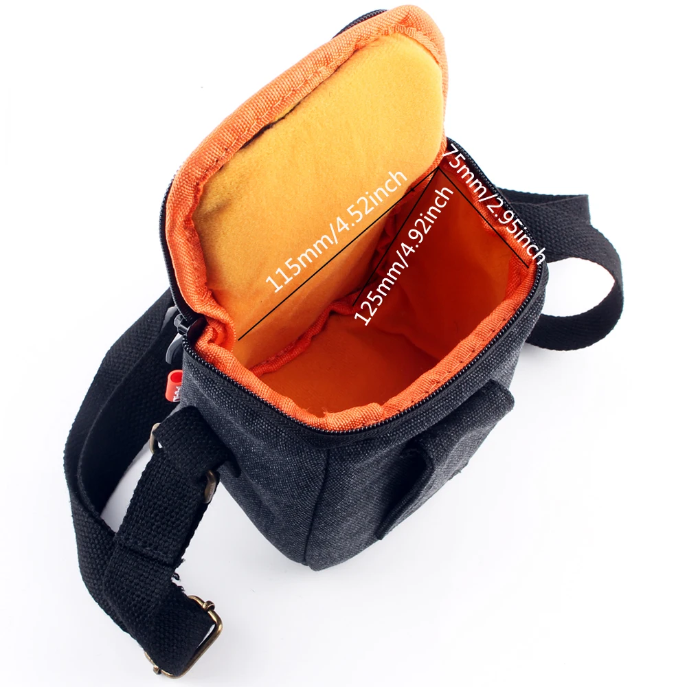 Холщовая Сумка для цифровой камеры Sony DSC RX100II RX100IV RX100 M2 M3 M4 M5 M6 Nikon J5 10 30 мм объектив