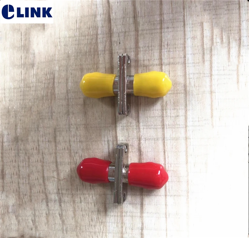 ST волоконный адаптер прямоугольного типа SM мм оптоволоконный соединитель