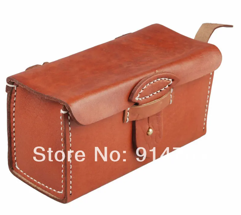 Кожаный чехол с боеприпасами времен Второй мировой войны Императорский японский