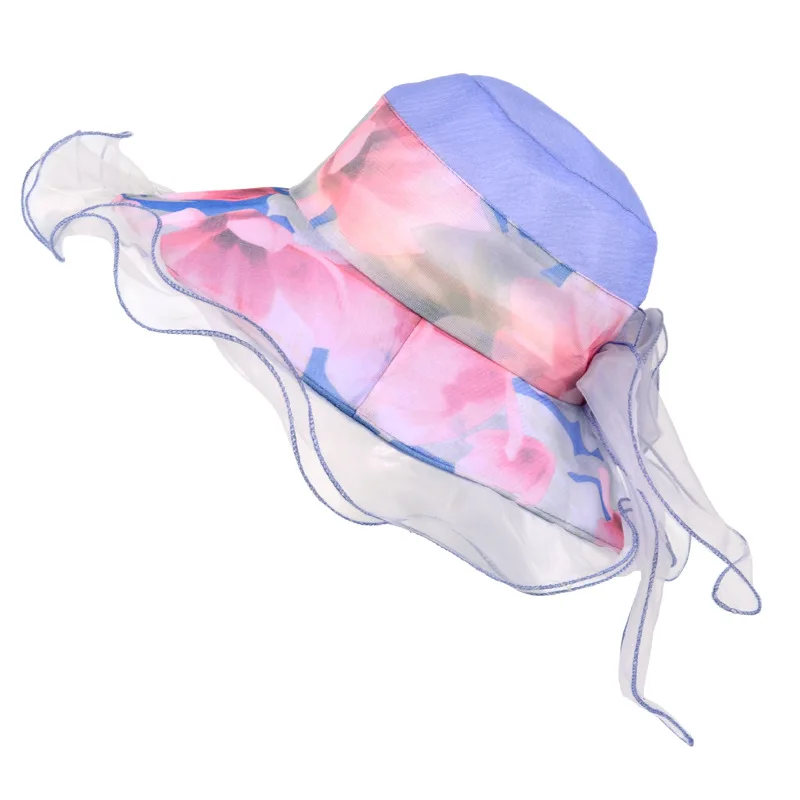 Модная женская винтажная широкая шляпа с защитной сеткой для свадебной