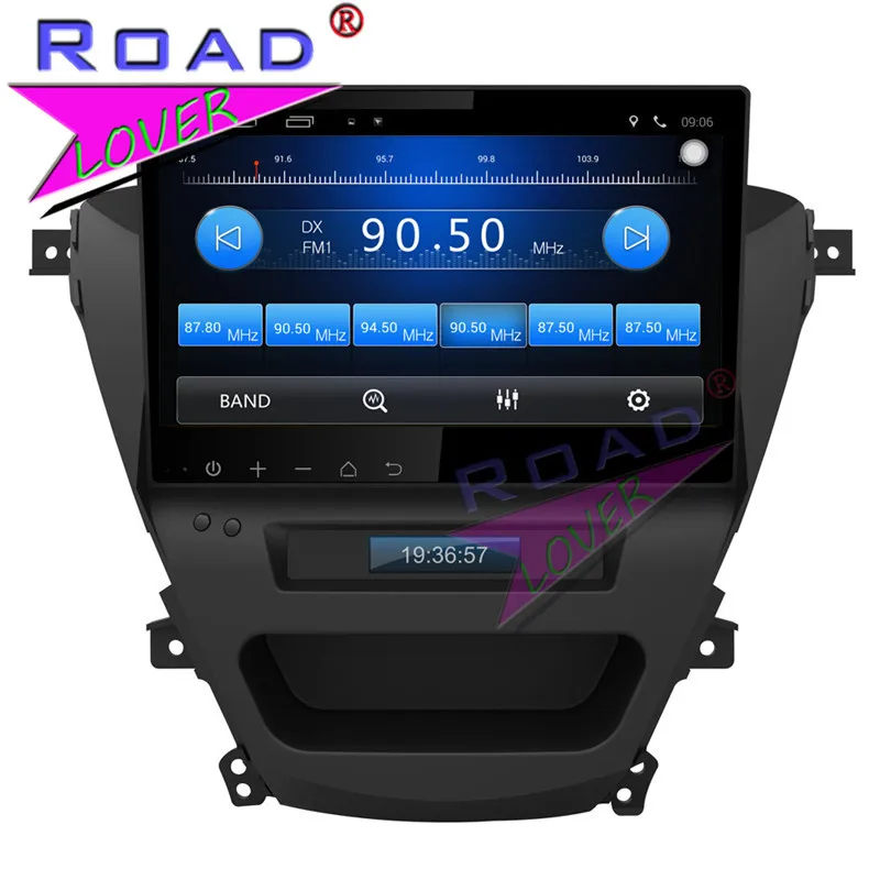 TOPNAVI Android 6 0 2G + 32GB 10 1 &quot1024*600 автомобильный медиа центр видео для Hyundai Elantra 2012 Стерео