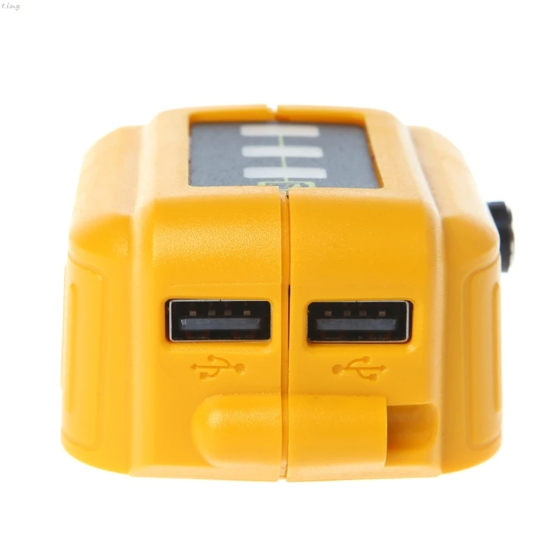 DCB091 литий-ионный аккумулятор USB зарядное устройство конвертер 12 В DC Выход куртки