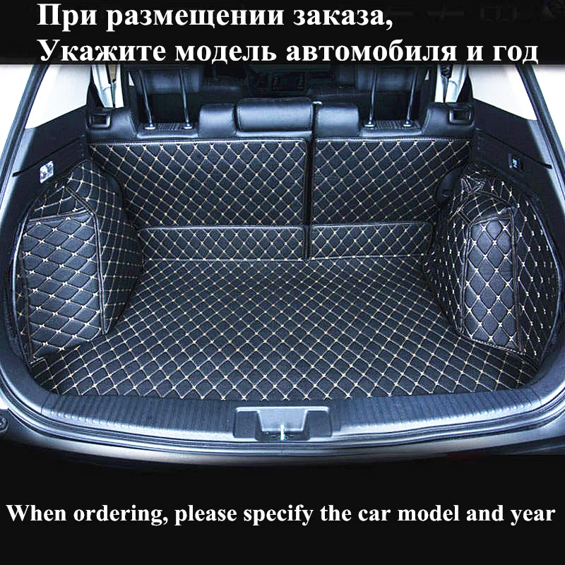 SCOTABC пользовательские Коврики для багажника Багажник автомобиля коврик Audi A1 A3 A4