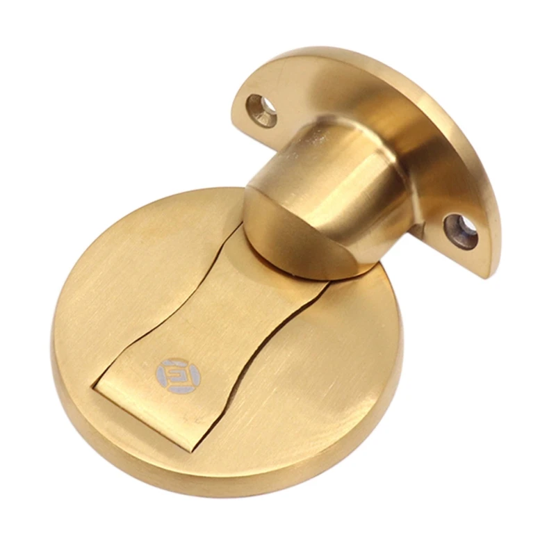 Magnet Door Stops Stainless Steel Invisible Door Stopper Magnetic Door Holder Toilet Glass Door Hidden Doorstop Hardware