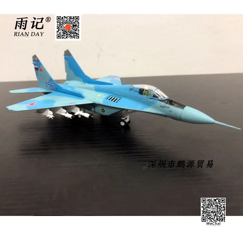 Амер 1/100 весы военная модель игрушки Русский Микояна миг-29 истребитель литой металлический самолет модель игрушки для подарка/Коллекция