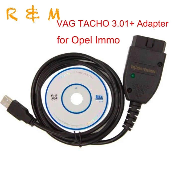 Vag tacho usb 3 01 + Opel Подушка безопасности Immo сканер OBD/OBD2 высшее качество для читателя