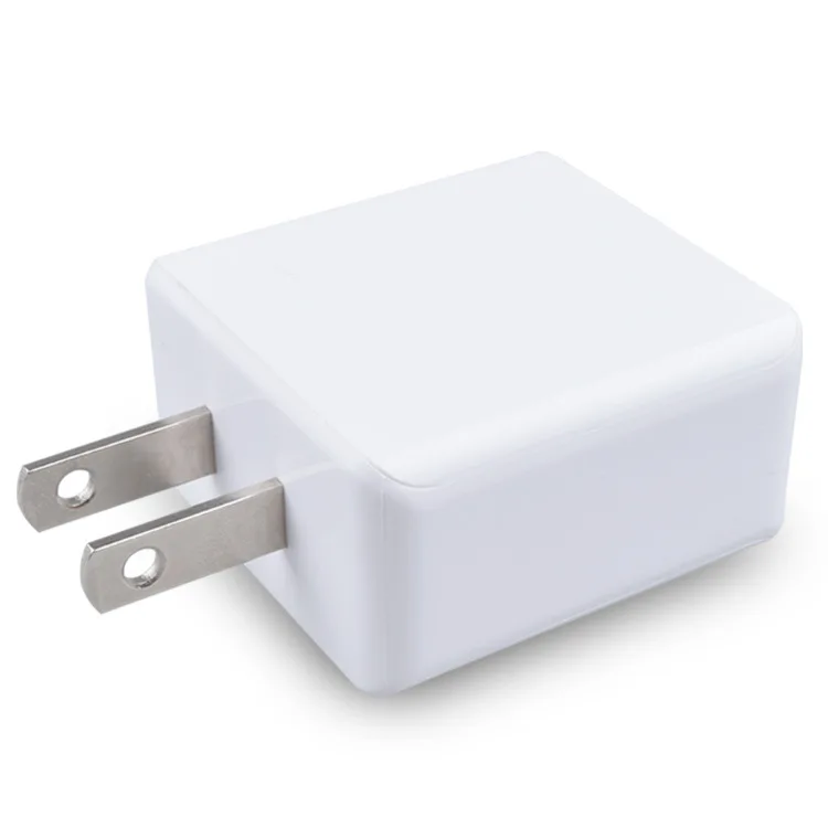 Зарядное устройство с 2 USB-портами и вилкой европейского стандарта 5 В А настенный