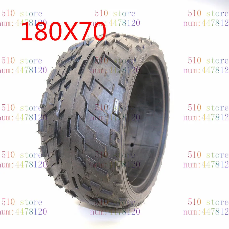 180x70 твердые шины/200x70/75-65-8/54-152(10x2) бескамерные шины для электических скутеров Мотоцикл ATV Мопед Запчасти - Цвет: 180x70