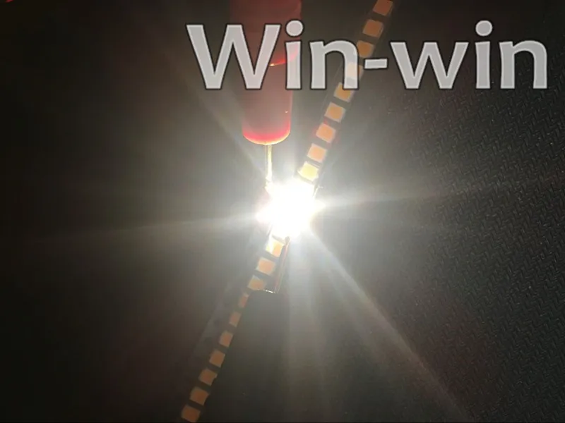 100 шт./лот 3528 LED белый/теплый белый 1210 SMD сверхъяркий Световой диод|light diode|3528 smd ledled