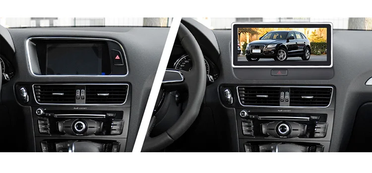 Автомобильный DVD gps плеер для Audi Q5 2009- Android 7,1 2Din автомобильный мультимедийный навигатор Авто Радио 2 ГБ+ 32 ГБ 10,25 ''ips экран