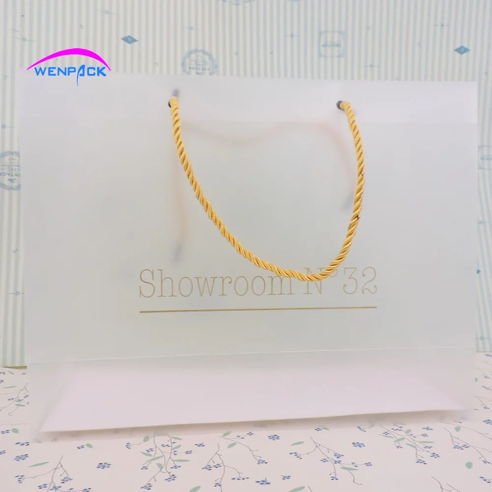 Пользовательский Печатный шоппинг Матовый pp Подарочный пакет/пластиковая