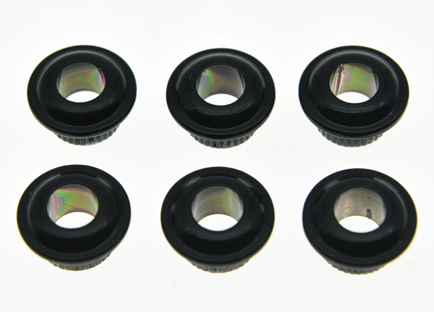 

KAISH 30x Nickel 10mm METAL Vintage Tuners Conversion Bushings Adapter Ferrules