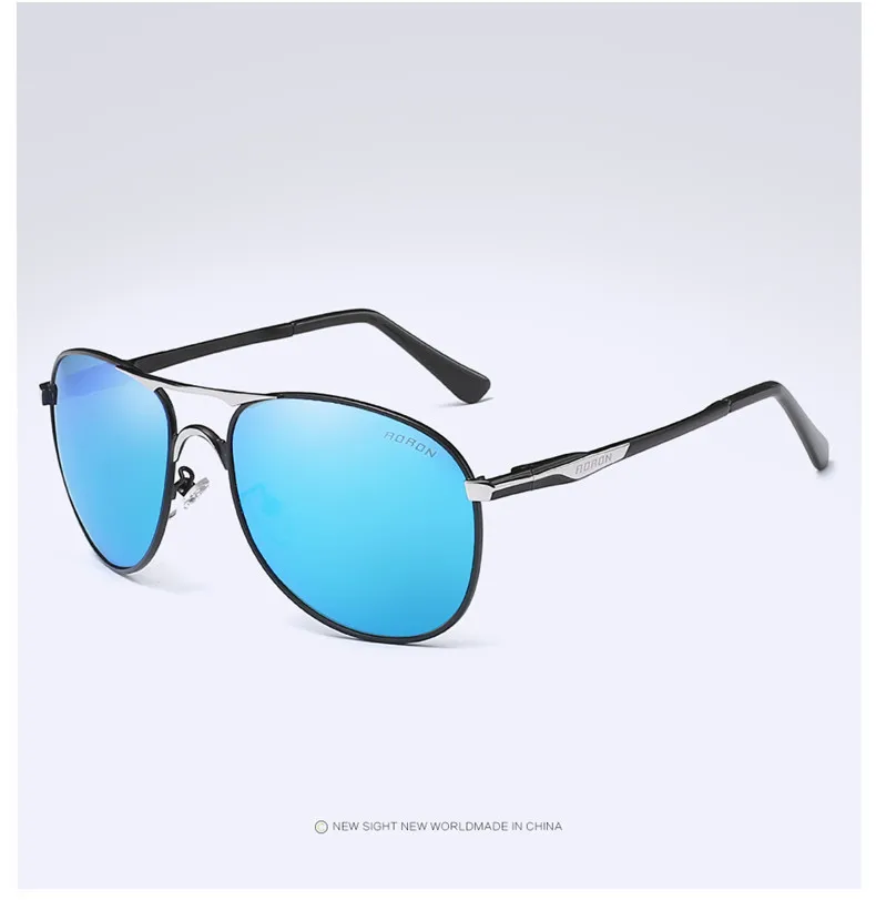 Мужские классические авиационные солнцезащитные очки HD поляризационные