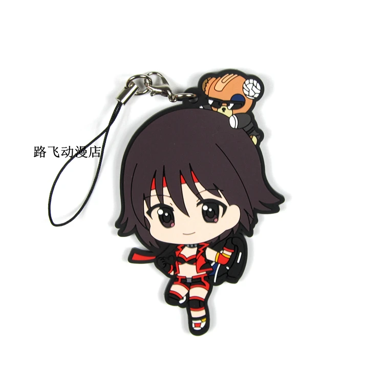 Фигурка из аниме девушки и панцер Nishizumi Miho Saori Takebe Anzu Kadotani Yukari Akiyama резиновый