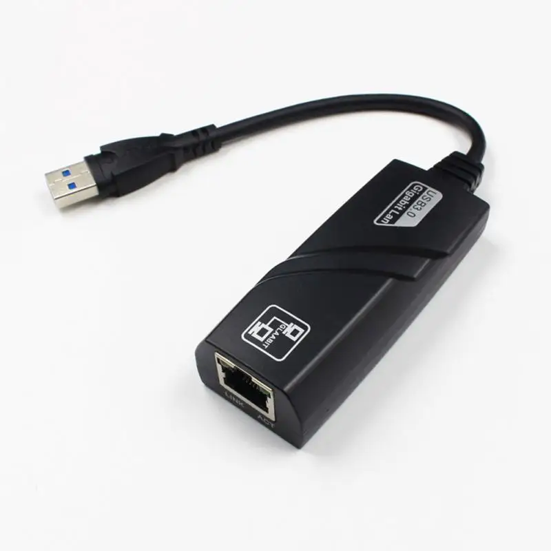 Сетевой адаптер USB 3 0 к Gigabit Ethernet RJ45 LAN (10/100/1000) Мбит/с|Сетевые карты| |