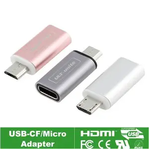 Переходник Мама-Micro USB, папа, Type-c-Micro USB, 3 А, быстрая зарядка