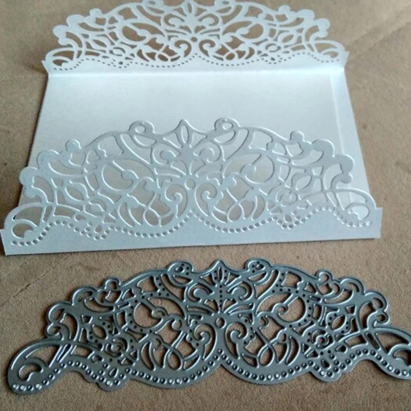 1 шт. режущие штампы для изготовления скрапбуков поздравительная открытка край