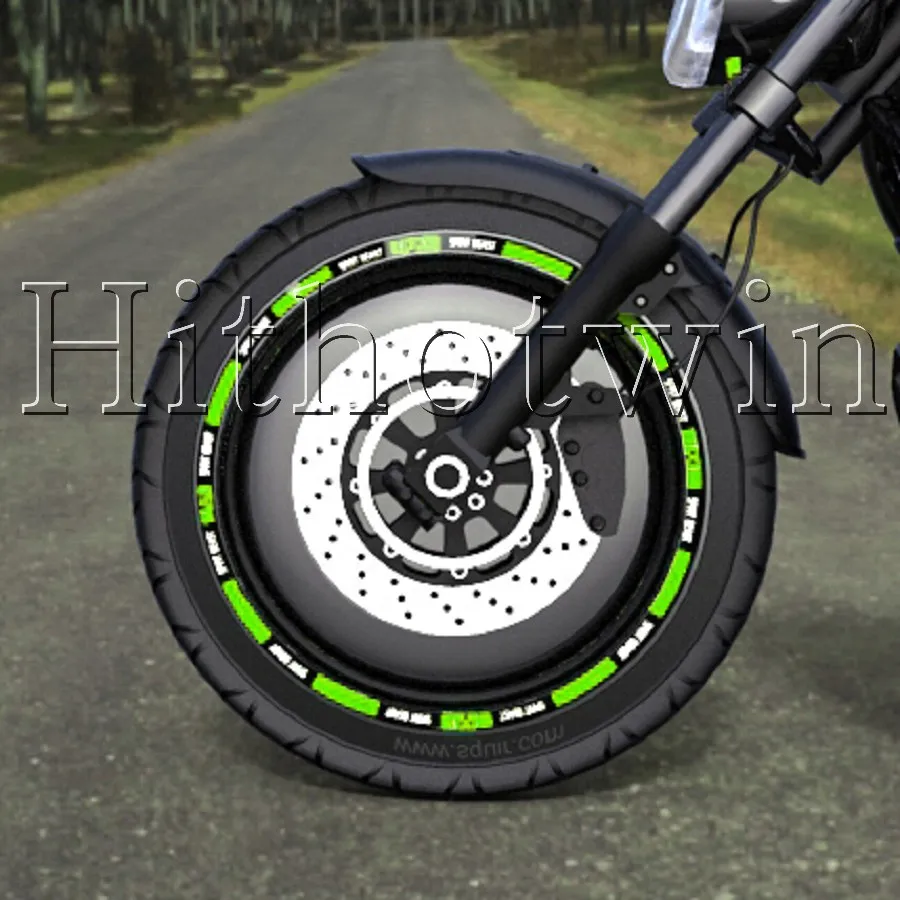 4 шт. светоотражающие полосы на колесо KAWASAKI 10 дюймов 12 18 дюймов|kawasaki wheel sticker|kawasaki