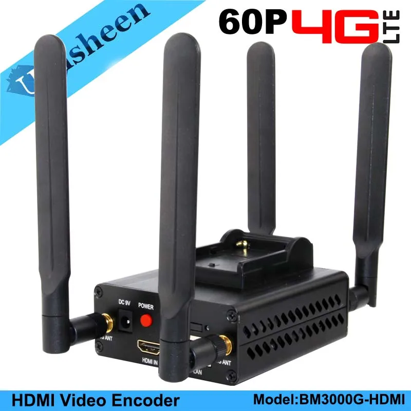 4G LTE H.264 HDMI видео кодер низкая лантенция трансмиттер в реальном времени Ip