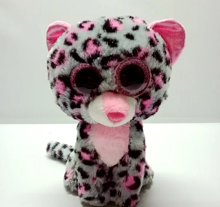 Big Eyes Plush 8 Большие глаза Плюшевые куклы Кошка Собака Сова Пингвин кролик медведь снежный леопард плюшевые игрушки куклы мягкие животные подарки на день рождения для ребенка - Цвет: Big Eyes Plush 8
