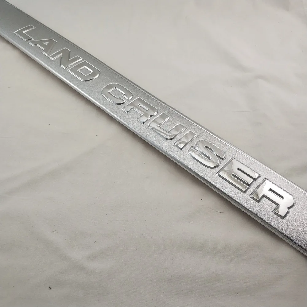 Для Toyota Land Cruise 4500 LC100 FJ100 2005-2008 Высокое качество ABS хромированная Задняя Крышка багажника отделка автомобиля-Стайлинг