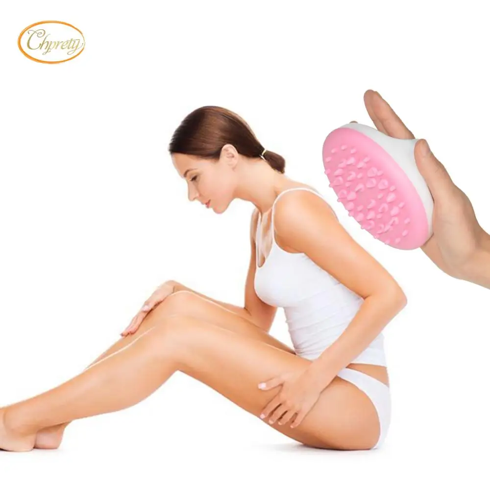 2017 ручная Массажная щетка для тела мягкая антицеллюлитная легкая в очистке