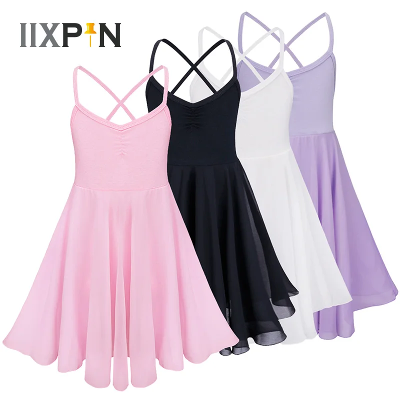 

Girls Ballet Dress dance Chiffon ballerina leotards for girls gymnastic dress professional ballet Dance Leotard Dress dancewear