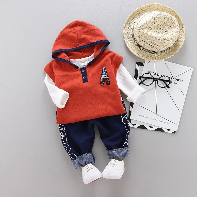 2018 high quality Cotton autumn casual kid suit children set baby clothing boys girl clothes | Детская одежда и обувь