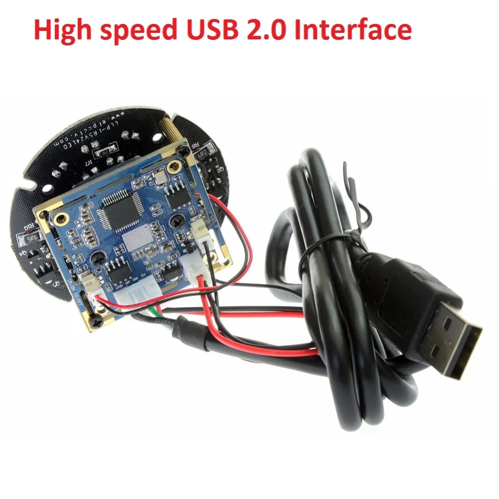 720P HD 8 мм объектив день и ночь безопасности ИК Веб камера Инфракрасный usb с