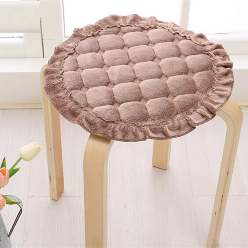 Круглые утолщенные подушки для стульев домашний декор коврик пола диаметром 30 50