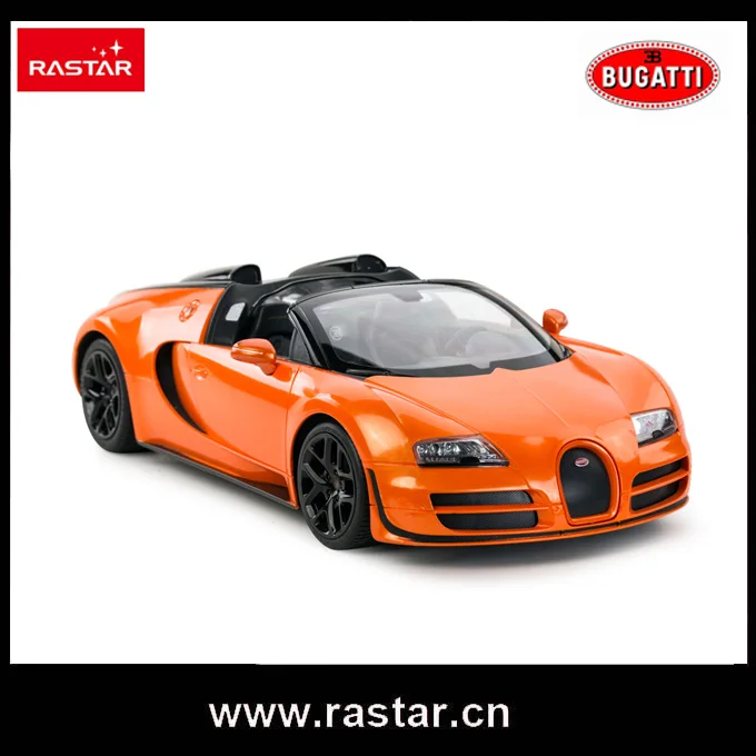 Rastar лицензированные Bugatti Grand Sport Vitesse 1:14 соревнования игра автомобиль игрушки с