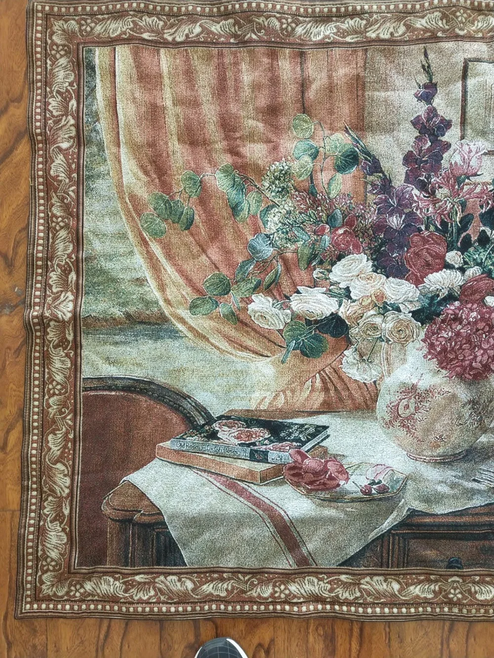 100*140 настенный подвесной гобелен Aubusson антикварная мебель фотография стены