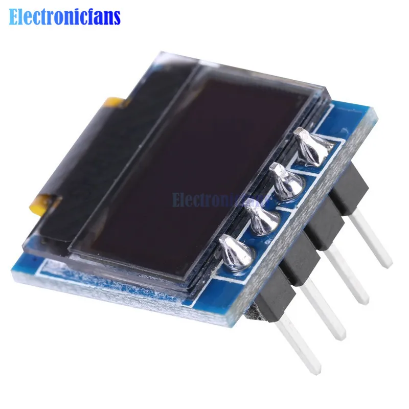 Diymore белый 0 49 дюймовый oled дисплей модуль 64x32 SSD1306 &quotэкран I2C IIC супер яркий для Arduino