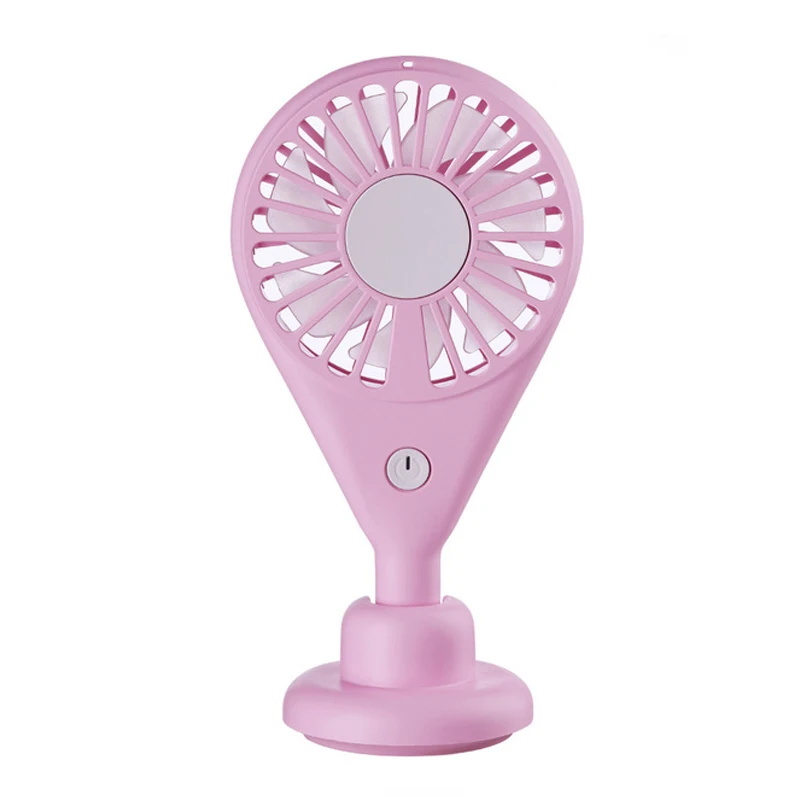 

Mini fan Ventilator handheld Portable USB rechargeable Desk Fan Air Cooler With Colorful lights Cooling Fan For Outdoor Travel