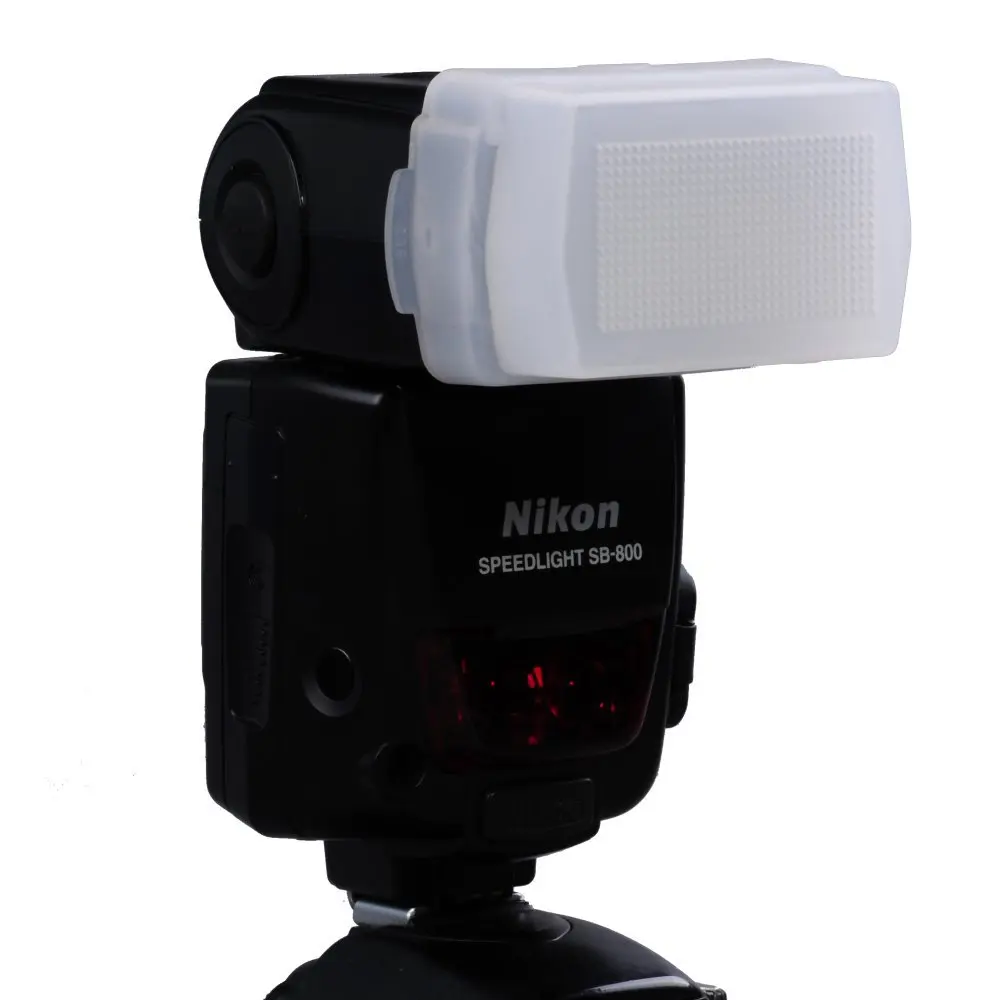 Flash diffuser bounce for flash speedlite SB800 yongnuo YN468(II) YN467(II) YN465 YN460(II) YN460 free shipping plastic NEW | Электроника