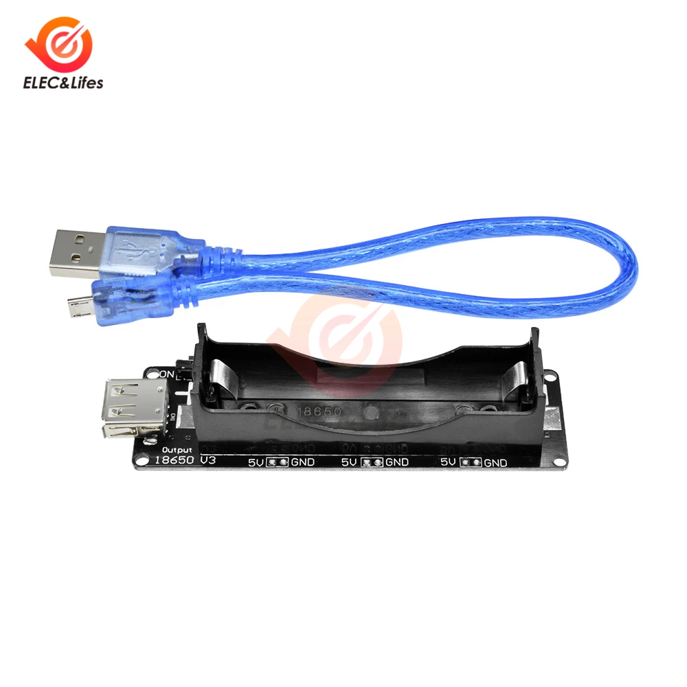 Плата расширения для Wemos ESP32 ESP32S 18650 плата зарядки литиевых батарей V3 Micro USB Type-A