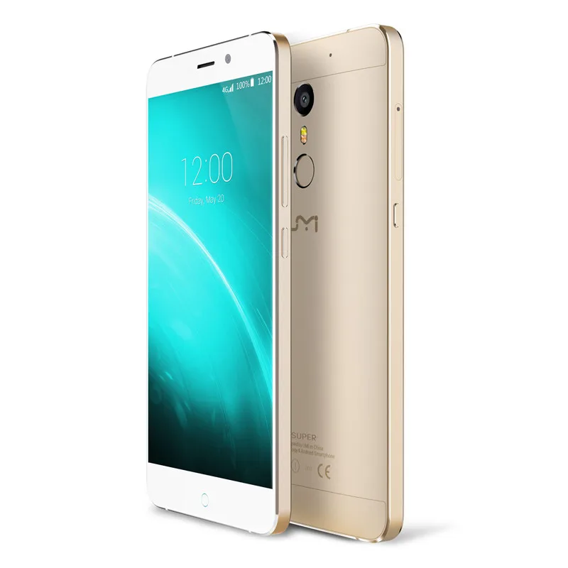 Оригинальный UMI Super 5.5 &quotFHD 13.0MP сотовый телефон MTK6755 P10 Octa core Android 6.0 4 г + 32 4000 мАч pe Touch