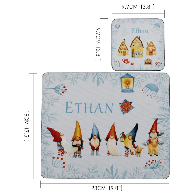 Персонализированные Дети День Рождения украшения детский стол столовая