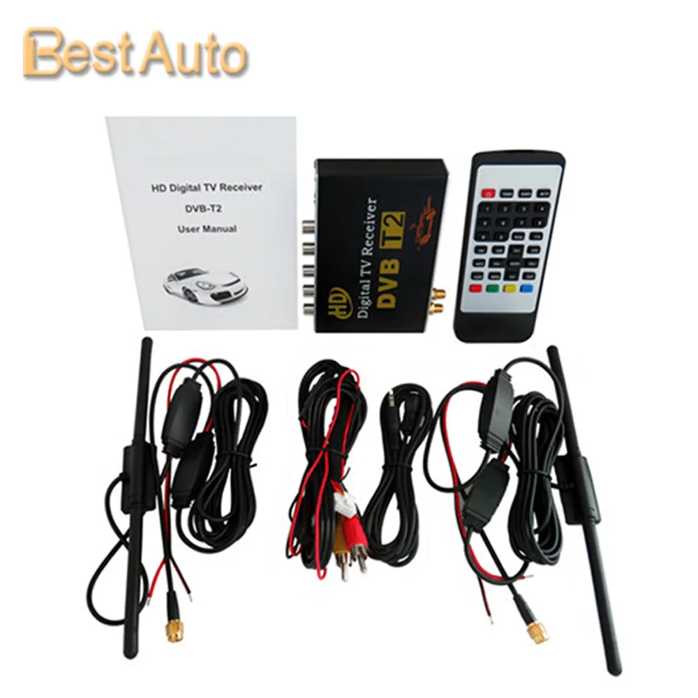 Бесплатная доставка высокоскоростная Автомобильная ТВ приставка с цифровым