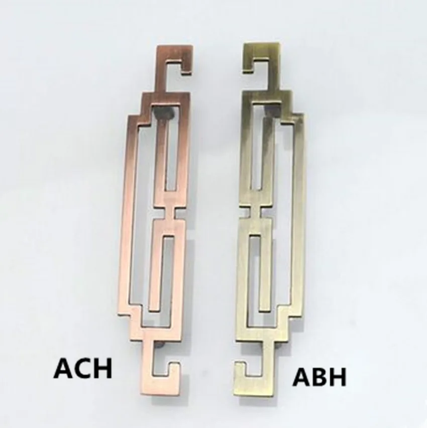 64 мм 96 Chianese винтажный стиль симметричные мебельные ручки бронзовые зеркальные