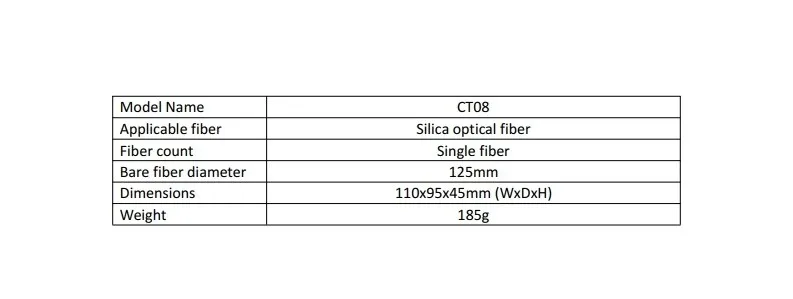 CT-08 волоконно-оптический Кливер для одиночных волоконных приложений FTTH режущие инструменты CT08 CT30 CT06 волоконный Кливер