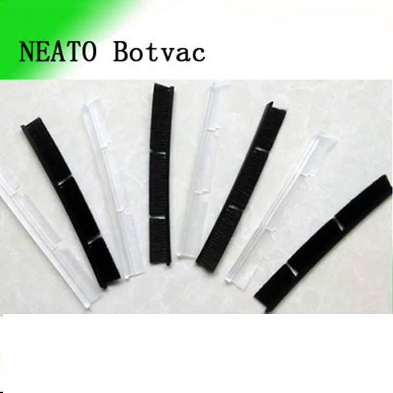 8 шт./компл. neato запасная часть 4* Силиконовые лопатки и 4* кисти адаптации Neato Botvac 70e 75 80 85 D75 подключен комбинированная кисть