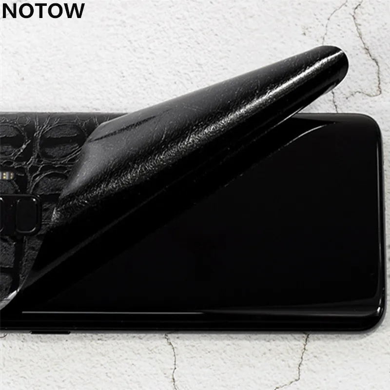 NOTOW модная наклейка из крокодиловой кожи ПВХ пленка для мобильного телефона