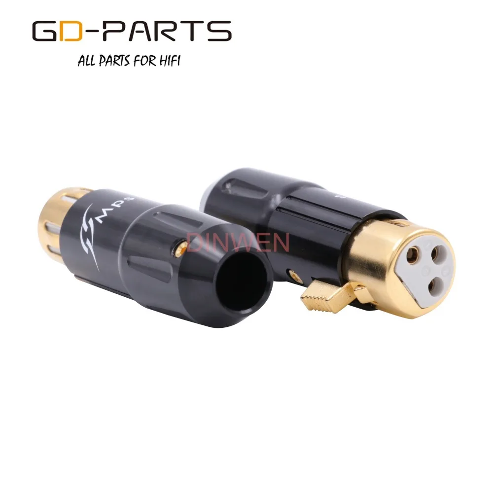 MPS 3pin мужской женский разъем XLR Клеммная розетка Hifi аудио микрофон Змеиный кабель