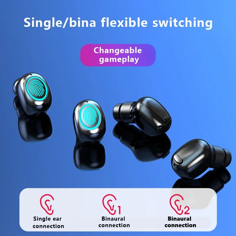 Touch TWS True беспроводные наушники 5D стерео bluetooth Mini водонепроницаемые головные