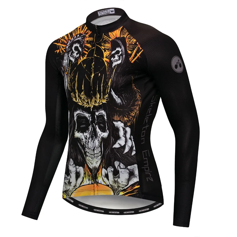 2019 Новая итальянская ткань Тонкий с длинным рукавом Велоспорт Джерси гонки MTB