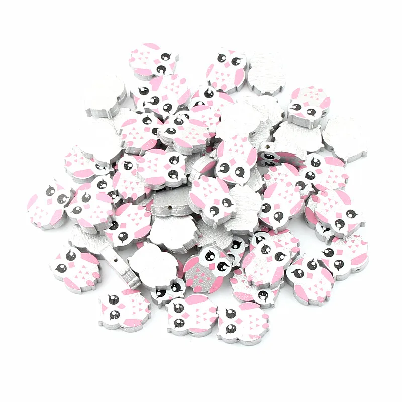 50 шт. деревянные бусины в виде совы|beads spacers beads|beads for jewelry makingspacer beads |