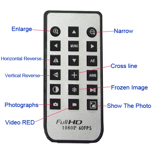 16MP Full HD 1080P 60FPS HDMI USB выход индустрия C Mount микроскоп видеокамера + 8 Гб TF карта памяти